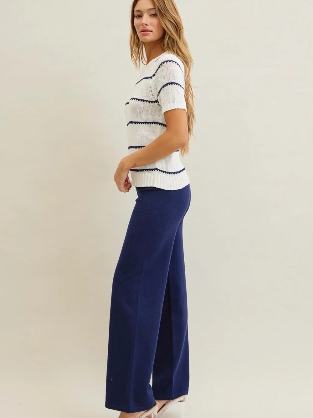 Premium Boutique navy Pants and Top Set
